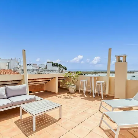 Casa Sunset - Beautiful In The Centre Of With Roof Terrace Apartment Alvor
